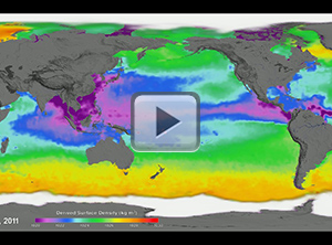 Aquarius Sea Surface Density