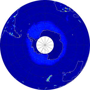 Global radiometer percent rfi, July 2012