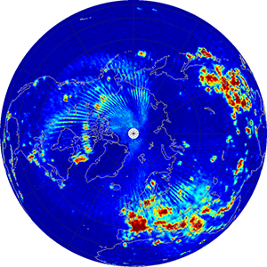Global radiometer percent rfi, September 2012