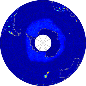 Global radiometer percent rfi, September 2012