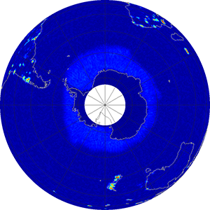 Global radiometer percent rfi, October 2012