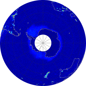 Global radiometer percent rfi, April 2014