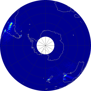 Global scatterometer percent rfi, May 2013