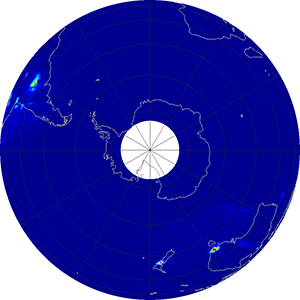 Global scatterometer percent rfi, April 2014