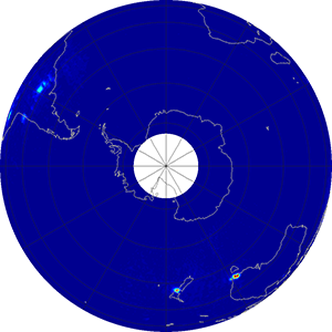 Global scatterometer percent rfi\, May 2015